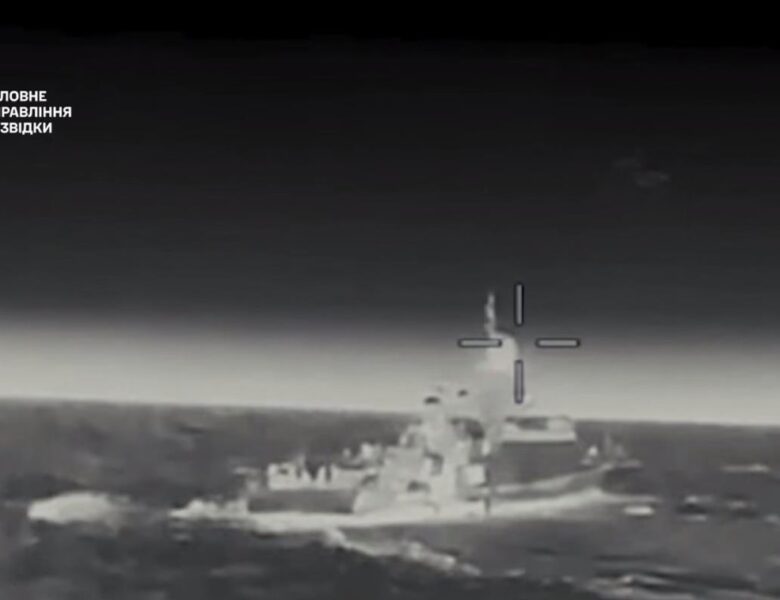 В Азовському морі уражено ракетний корабель Росії