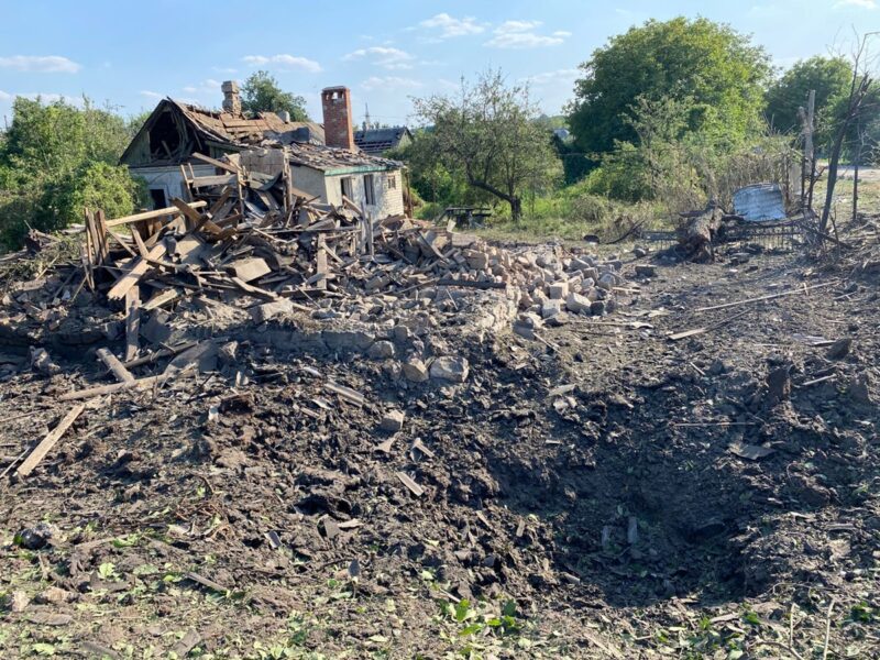 Війська РФ вдарили по приватному сектору Краматорська