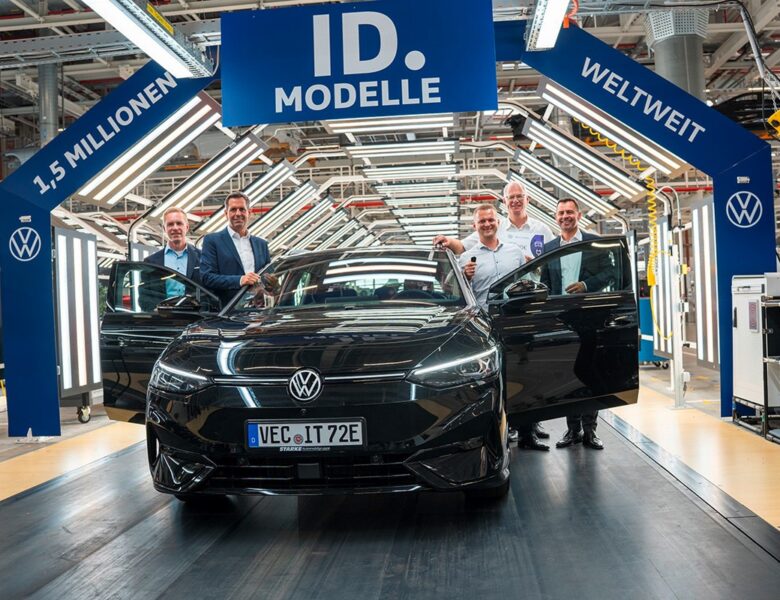 Volkswagen продав півтора мільйона електромобілів ID