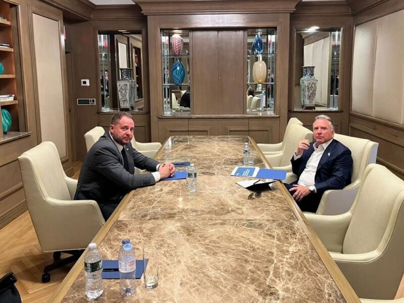 Єрмак зустрівся з Віткоффом у Нью-Йорку