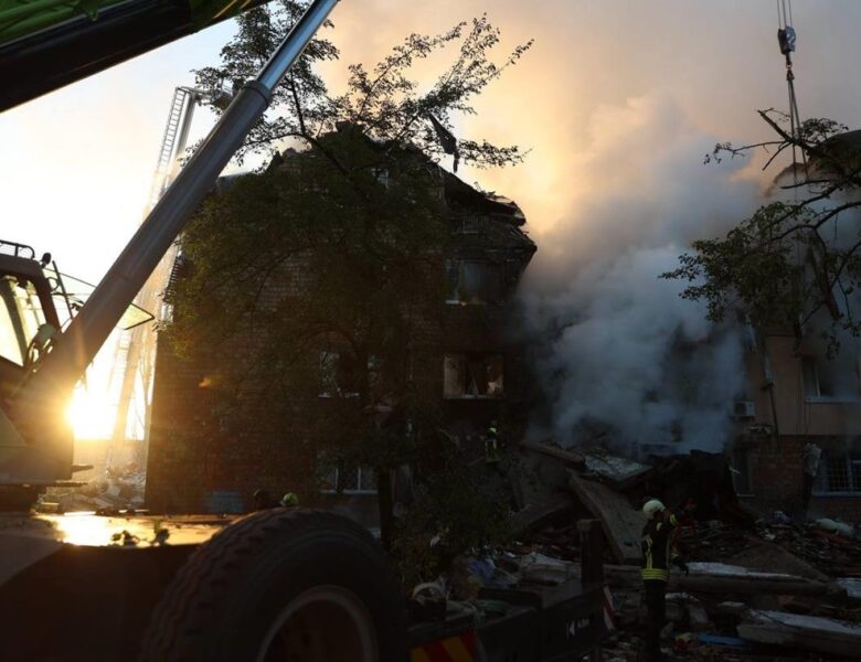 З’явились відео “прильотів” по Києву