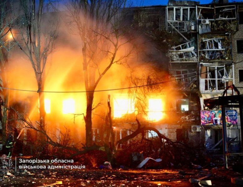 Запоріжжя та Дніпро зазнали масовані атаки