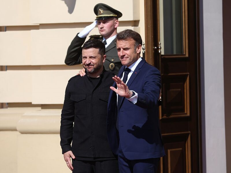 Зеленський і Макрон оцінили дипломатичну ситуацію