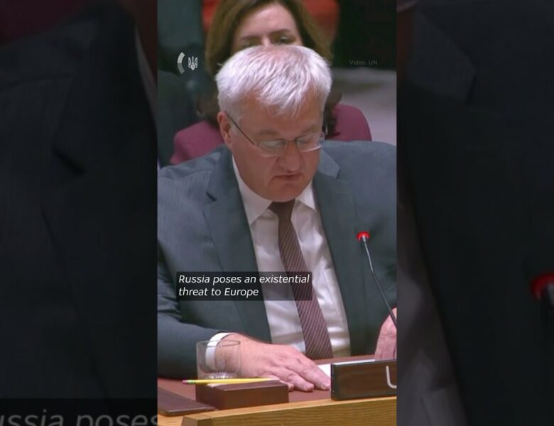 Ukraine’s Foreign Minister Andrii Sybiha at the Emergency Meeting of the UN Security Council 🇺🇳