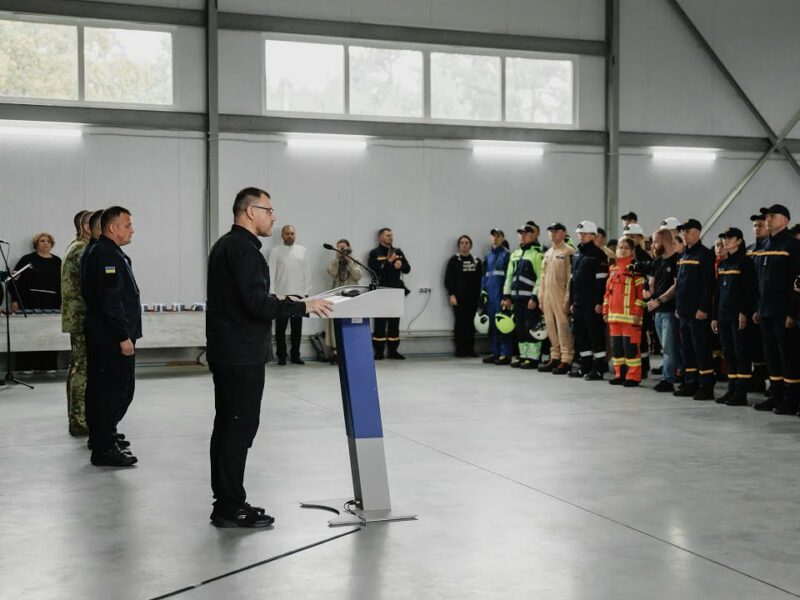 Ігор Клименко привітав рятувальників із професійним святом