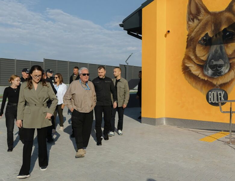 Офіційне відкриття нового кінологічного центру поліції Київщини