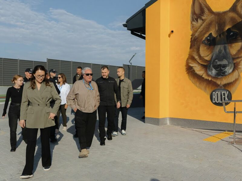 Офіційне відкриття нового кінологічного центру поліції Київщини