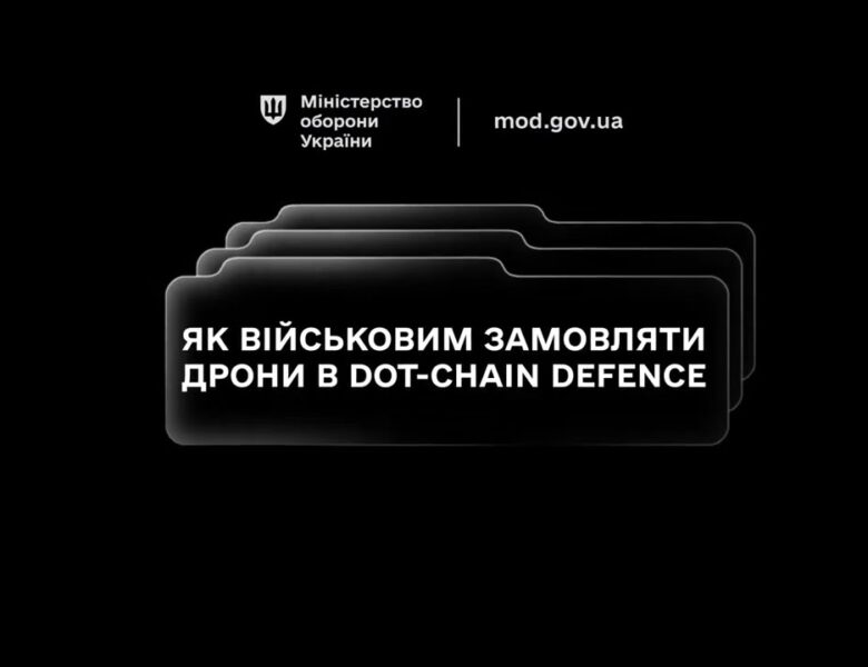 Маркетплейс DOT‑Chain Defence дозволяє підрозділам замовляти дрони швидко, просто та безпечно.