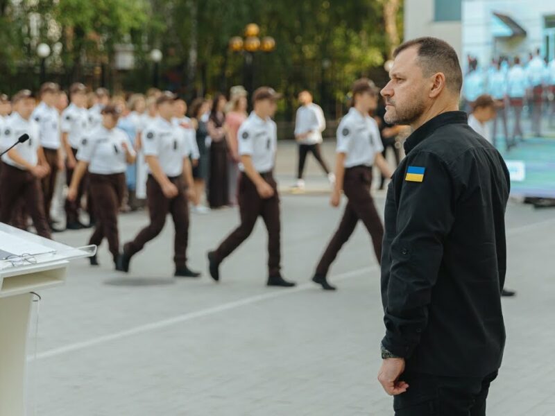 🔔 Майбутнє України – дійсно у ваших руках | Ігор Клименко відвідав урочистості у ліцеї МВС