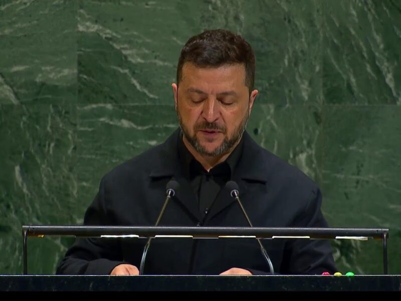 Виступ Володимира Зеленського під час загальних дебатів Генеральної Асамблеї ООН