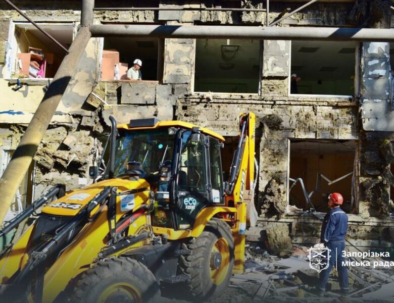Атака на Запоріжжя: пошкоджені понад 80 будинків