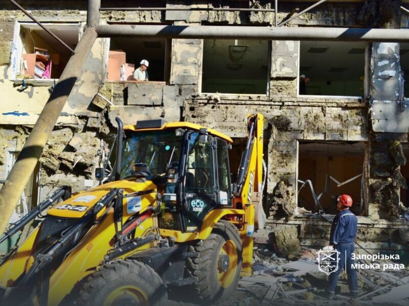 Атака на Запоріжжя: пошкоджені понад 80 будинків