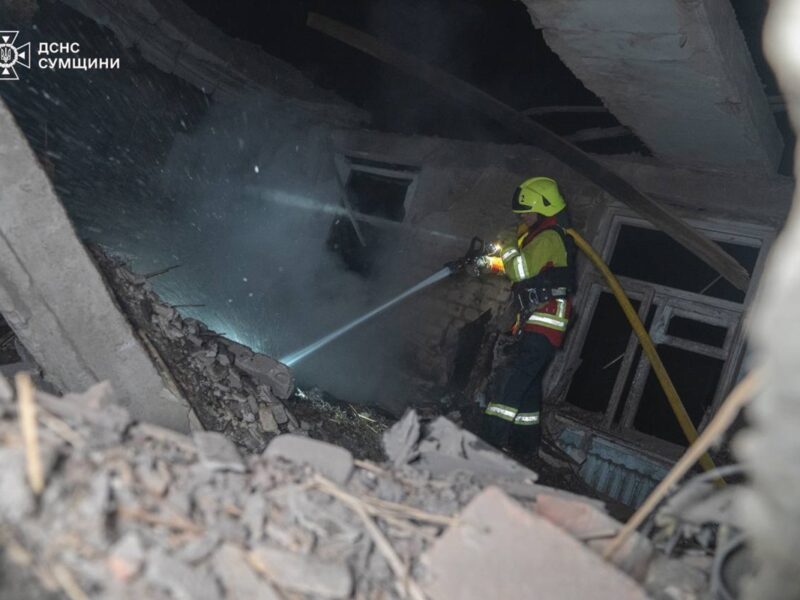 Атака РФ на Суми: з’явилися фото наслідків