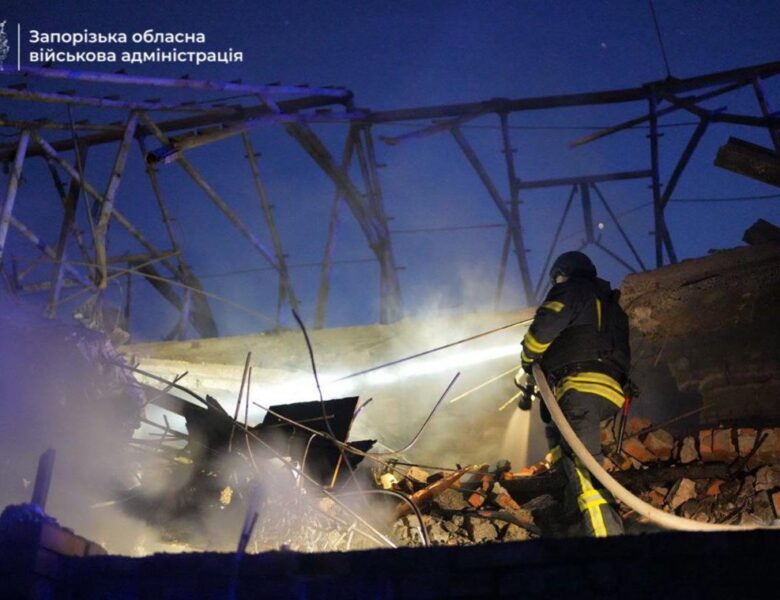 Атака “шахедів”: у Запоріжжі четверо постраждалих