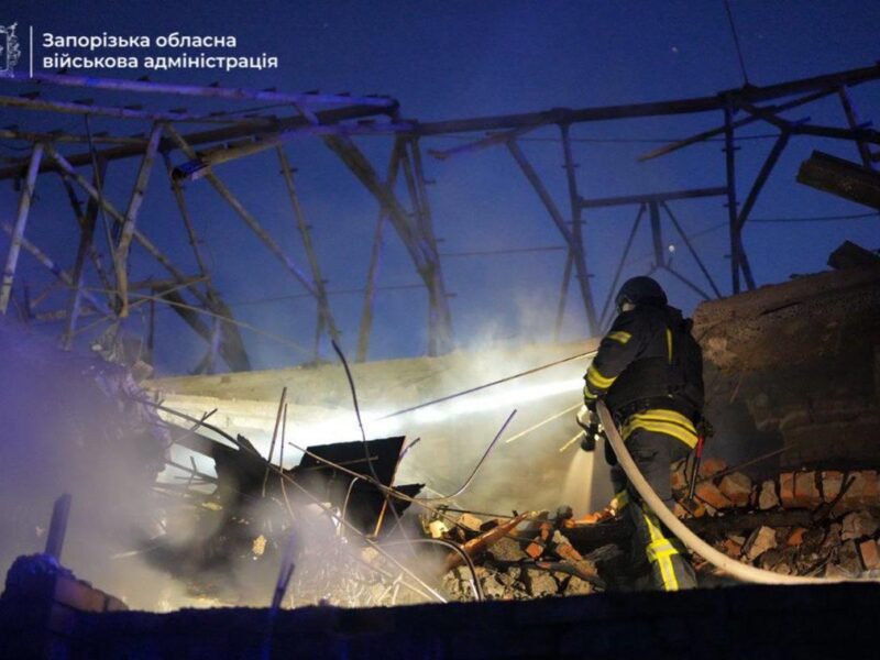 Атака “шахедів”: у Запоріжжі четверо постраждалих