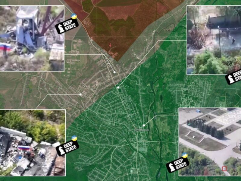 DeepState прокоментував російське “флаг-шоу” у Куп’янську