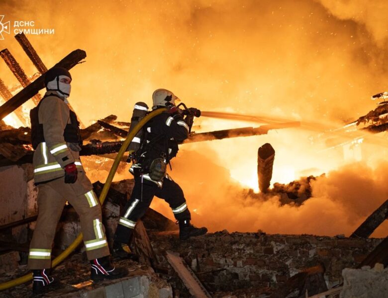 ДСНС показали наслідки удару по Сумах