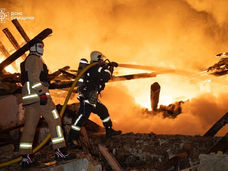 ДСНС показали наслідки удару по Сумах