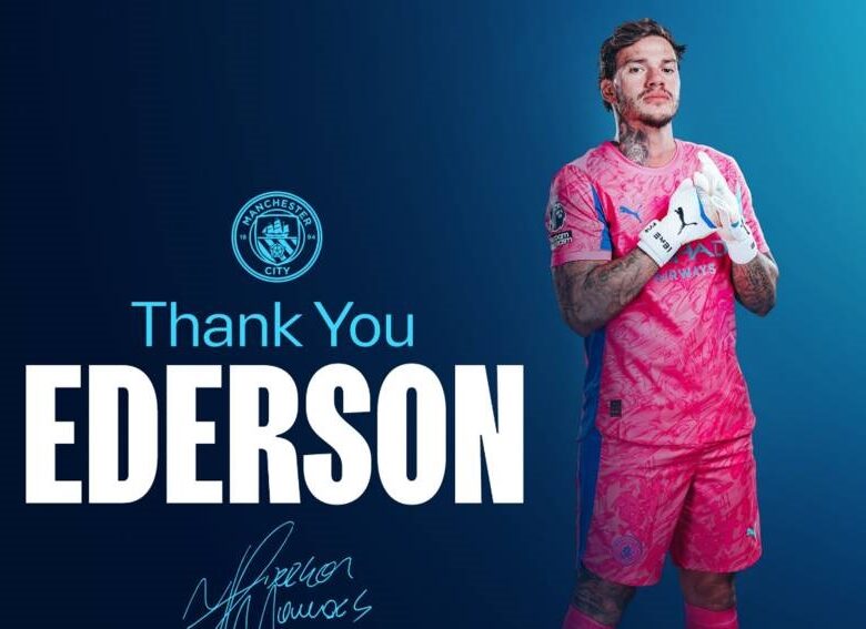 Едерсон офіційно залишив Манчестер Сіті