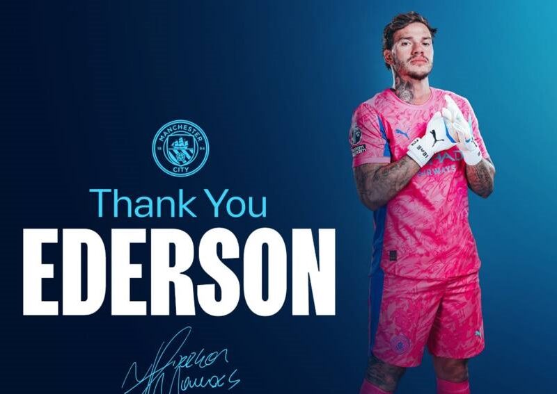 Едерсон офіційно залишив Манчестер Сіті