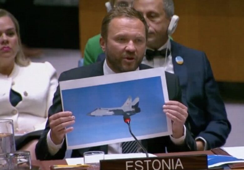 Естонія в ООН показала, як збрехали росіяни