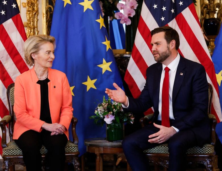 Фон дер Ляєн та Венс скоординували санкційний тиск на РФ