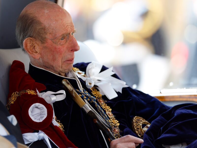 Герцог Едвард Кентський уперше з’явився після смерті дружини