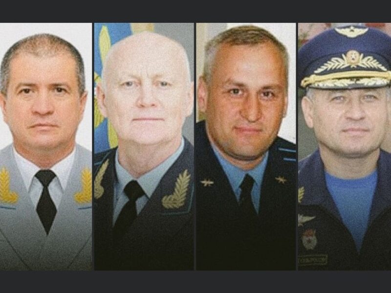 ГУР оприлюднило імена генералів РФ, причетних до ракетного терору