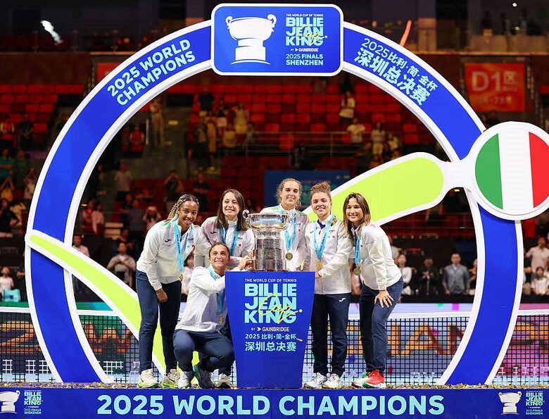 Італійки, які перемогли Україну, стали переможницями Кубка Біллі Джин Кінг