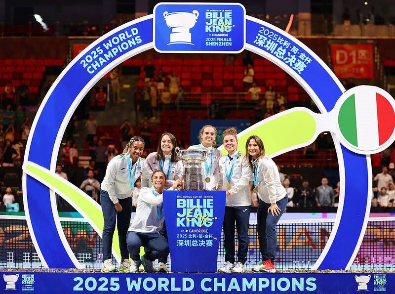 Італійки, які перемогли Україну, стали переможницями Кубка Біллі Джин Кінг