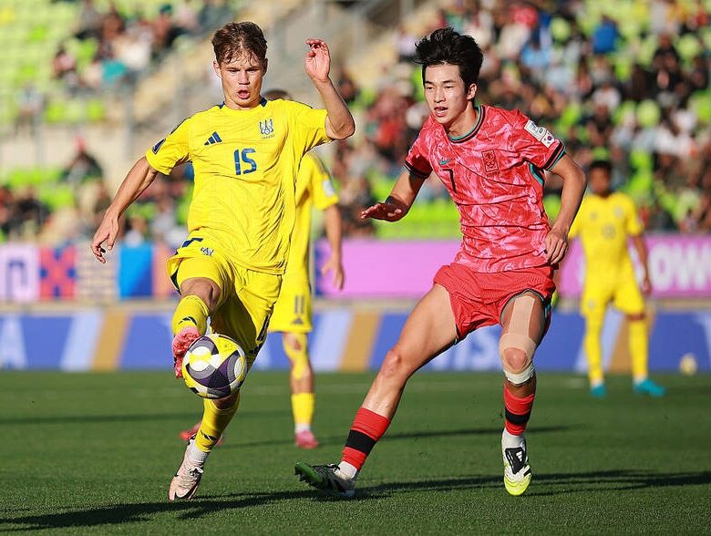 Хавбек України U-20 відзначився титулом кращого у матчі з Південною Кореєю