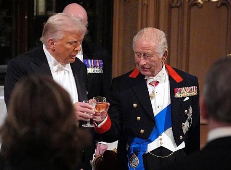 Король Чарльз на банкеті для Трампа закликав підтримувати Україну