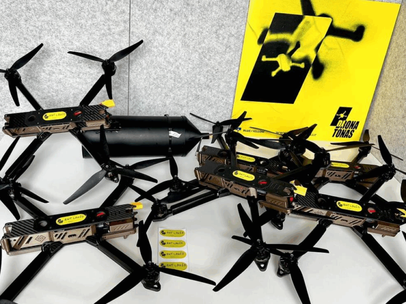 Литовці зібрали 1 млн євро на дрони для України