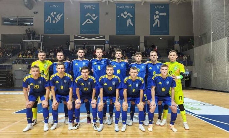 Литва поступилася і в другому футзальному матчі з Україною