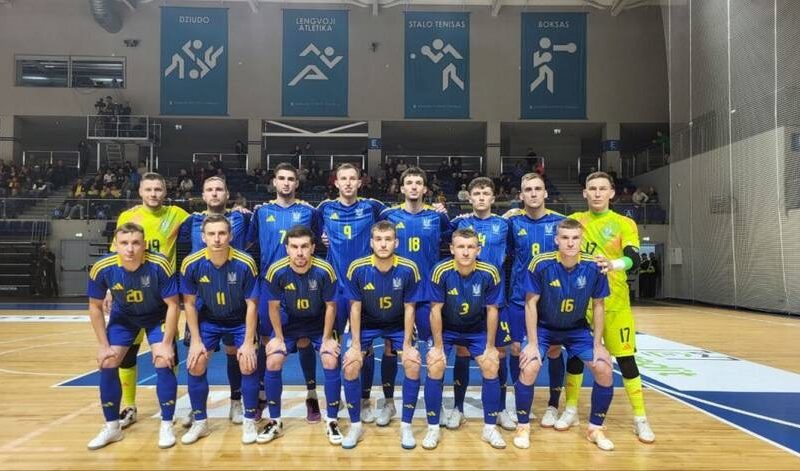 Литва поступилася і в другому футзальному матчі з Україною