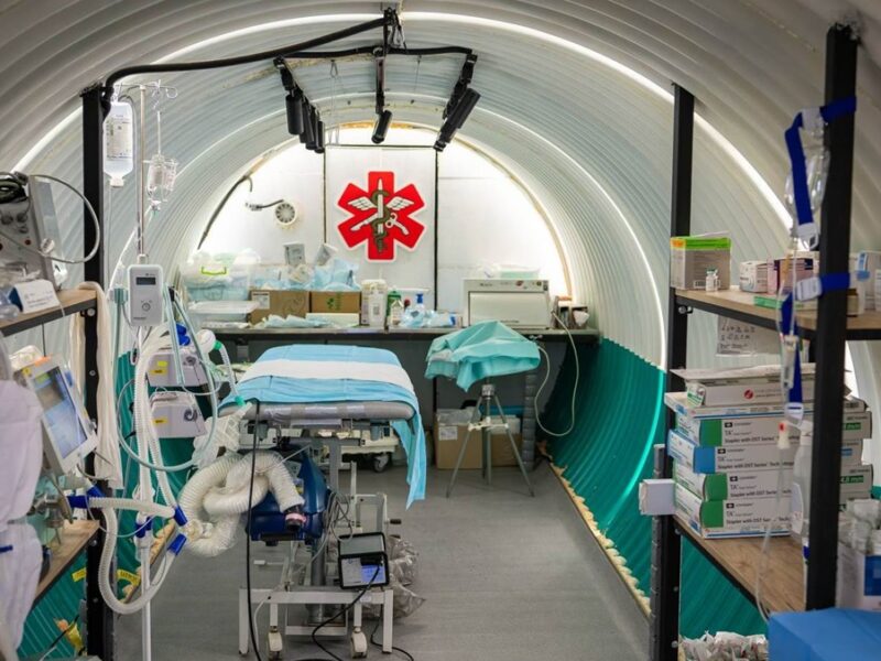 Метінвест збудував другий підземний шпиталь біля лінії фронту