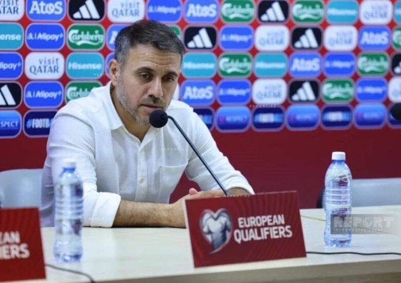 Наставник збірної Азербайджану оцінив результат матчу проти України
