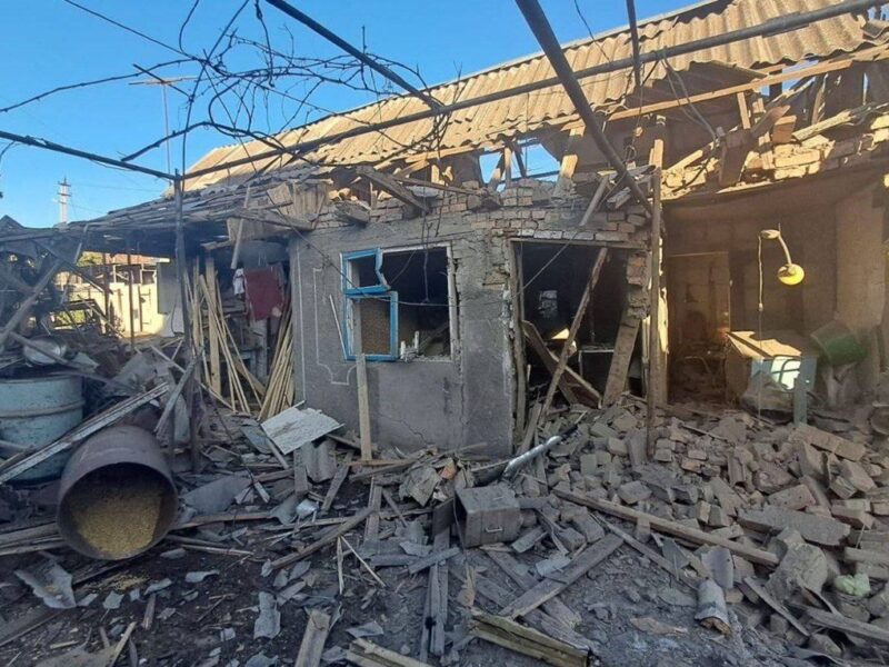 Обстріл Дніпропетровщини: двоє поранених