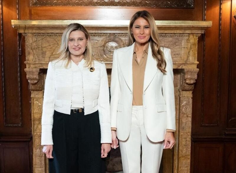 Олена Зеленська обговорила з першою леді США захист дітей