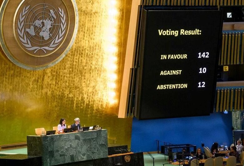 ООН схвалила дводержавне вирішення конфлікту між Ізраїлем і Палестиною