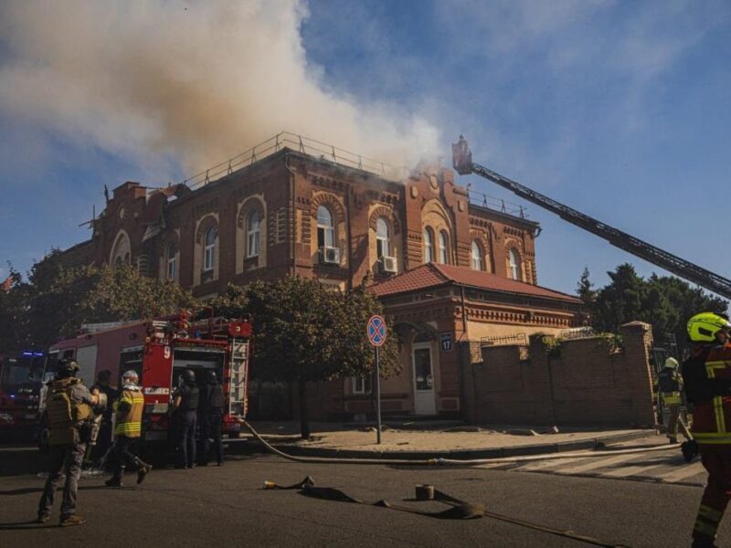 Оприлюднено момент “прильоту” по вузу в Харкові