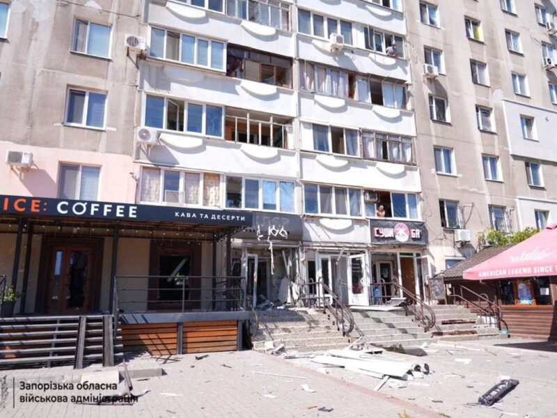 Росіяни атакували Запоріжжя: четверо поранених