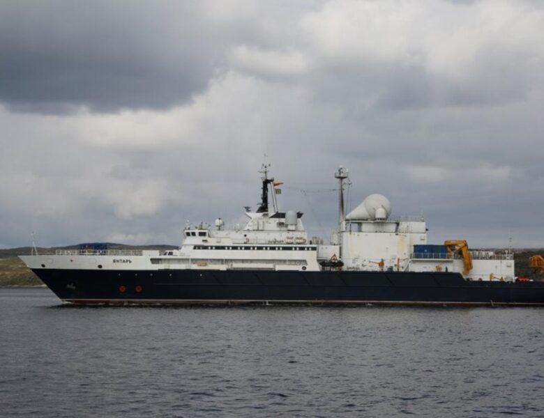 Російський корабель шпигував у європейських водах – ЗМІ