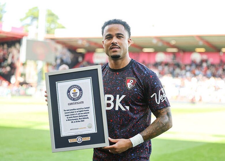 Син легендарного форварда потрапив до Книги рекордів Гіннеса