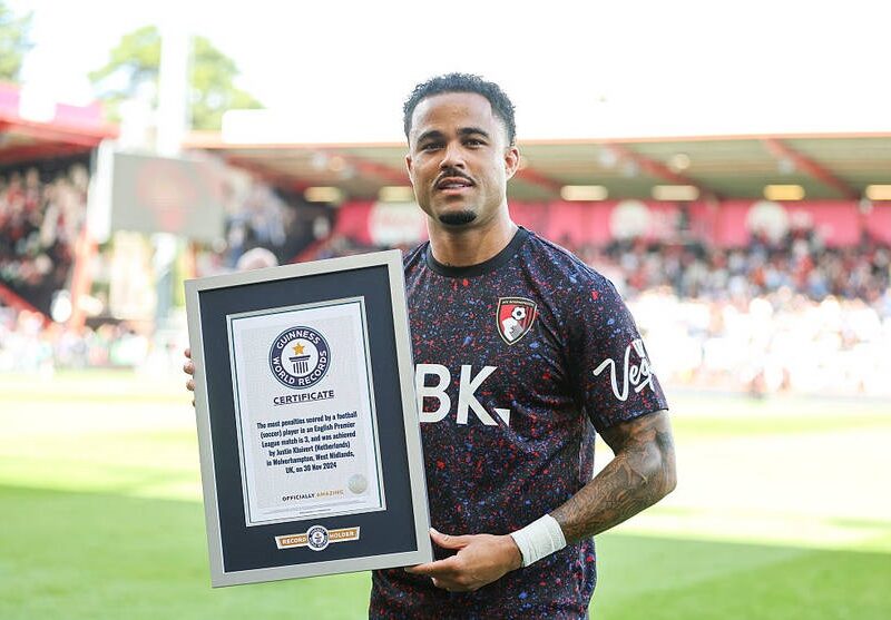 Син легендарного форварда потрапив до Книги рекордів Гіннеса