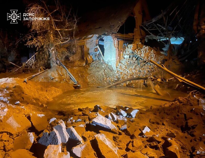 Стали відомі наслідки обстрілу Запоріжжя