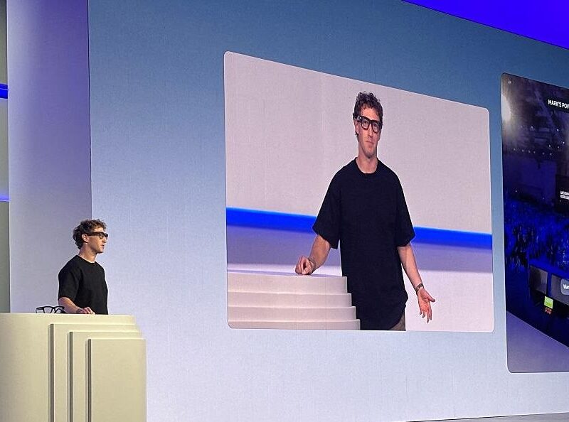 Цукерберг осоромився на презентації ШІ-окулярів