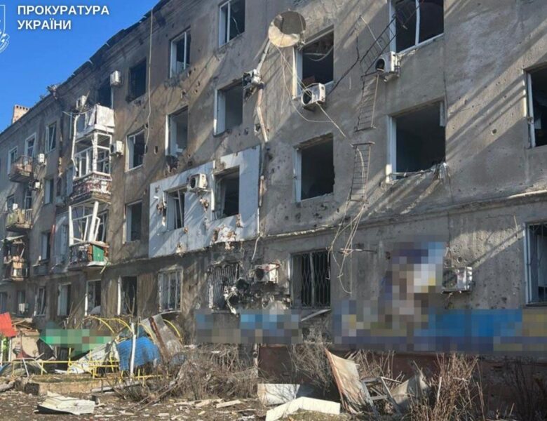 У Краматорську дев’ять поранених через удар бомби