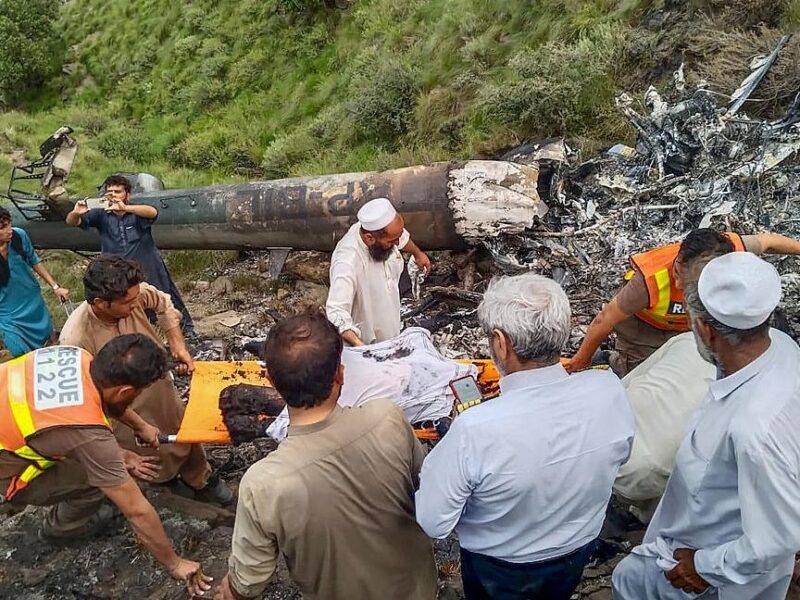 У Пакистані розбився військовий гелікоптер: є загиблі