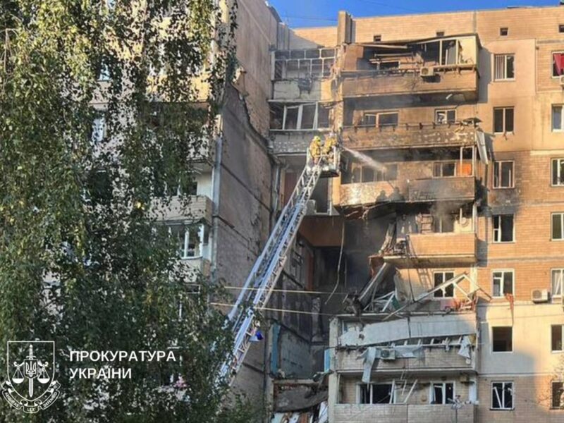 У прокуратурі деталізували наслідки атаки на Київ